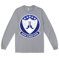 Heather Grey ra 5c vigilante patch Long Sleeve Tee - linhVisuals
