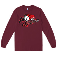 Burgundy jackals Long Sleeve Tee - linhVisuals