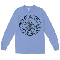 Colony Blue knights templar sigil Long Sleeve Tee - linhVisuals