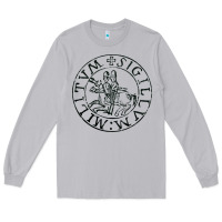 Knights Templar Sigil Long Sleeve Tee | Teevron