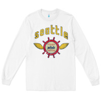 White seattle pilots baseball vintage Long Sleeve Tee - linhVisuals