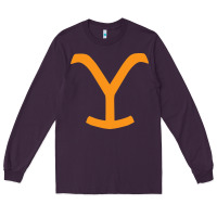 Plum dutton ranch Long Sleeve Tee - linhVisuals