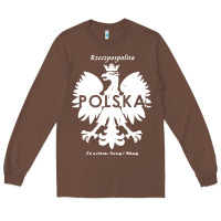 Chestnut poland rzeczpospolita polska polish eagle symbol Long Sleeve Tee - linhVisuals