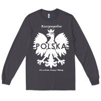 Smoke poland rzeczpospolita polska polish eagle symbol Long Sleeve Tee - linhVisuals