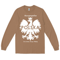 Toasted Coconut poland rzeczpospolita polska polish eagle symbol Long Sleeve Tee - linhVisuals