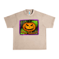 French Oak happy halloween jack o' lantern pumpkin Urban Heavy Tee - Jasminsmagicworld