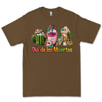 Cacao Mexican Día De Los Muertos Coffee Cups Premium Tee - FaDigitalArtStudio