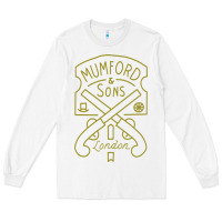 White mumford and sons merch Long Sleeve Tee - linhVisuals