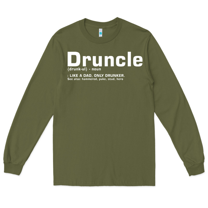 Drunkle Merch Long Sleeve Tee by linhVisuals | Teevron