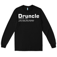 Black drunkle merch Long Sleeve Tee - linhVisuals