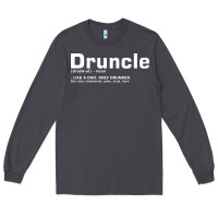 Smoke drunkle merch Long Sleeve Tee - linhVisuals