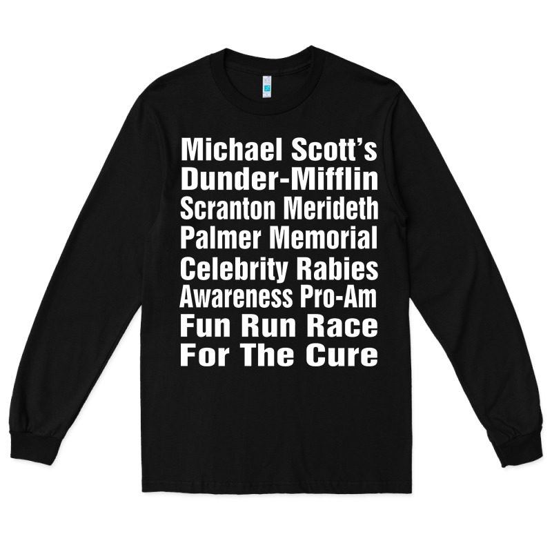 Fun Office Tv Show Long Sleeve Tee by linhVisuals | Teevron