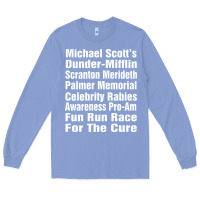 Colony Blue fun office tv show Long Sleeve Tee - linhVisuals