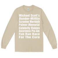 Mushroom fun office tv show Long Sleeve Tee - linhVisuals