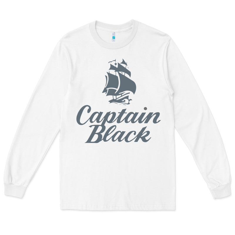 Captain Black Cigar Long Sleeve Tee by linhVisuals | Teevron