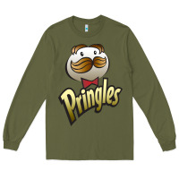 Army Green pringles classic Long Sleeve Tee - linhVisuals