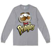 Heather Grey pringles classic Long Sleeve Tee - linhVisuals