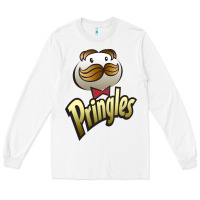 White pringles classic Long Sleeve Tee - linhVisuals