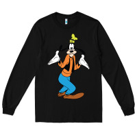 Black goofy Long Sleeve Tee - linhVisuals