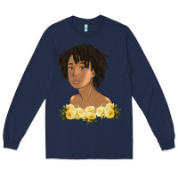 Navy corinne bailey rae müsïc Long Sleeve Tee - linhVisuals