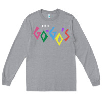 Heather Grey the go go's müsïc Long Sleeve Tee - linhVisuals