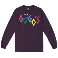 Plum the go go's müsïc Long Sleeve Tee - linhVisuals