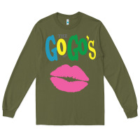 Army Green the go go's müsïc Long Sleeve Tee - linhVisuals