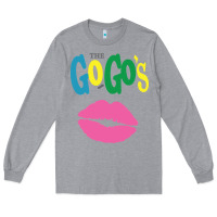 Heather Grey the go go's müsïc Long Sleeve Tee - linhVisuals