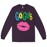 Plum the go go's müsïc Long Sleeve Tee - linhVisuals