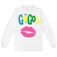 White the go go's müsïc Long Sleeve Tee - linhVisuals