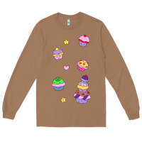 Toasted Coconut cupcakes! Long Sleeve Tee - linhVisuals