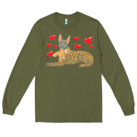Army Green dutch shepherd dog t  shirt dutch shepherd dog with stuffed animal and Long Sleeve Tee - linhVisuals