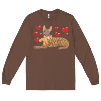 Chestnut dutch shepherd dog t  shirt dutch shepherd dog with stuffed animal and Long Sleeve Tee - linhVisuals