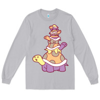 Moon Dust cute turtle stack Long Sleeve Tee - linhVisuals