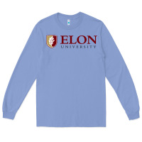 Colony Blue ELON UNIVERSITY Long Sleeve Tee - linhVisuals