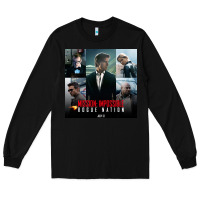 Black Mission Impossible Long Sleeve Tee - linhVisuals