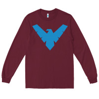 Burgundy nightwing Long Sleeve Tee - linhVisuals