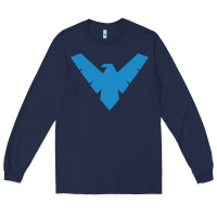 Navy nightwing Long Sleeve Tee - linhVisuals