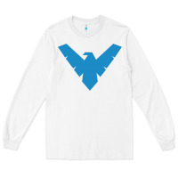 White nightwing Long Sleeve Tee - linhVisuals
