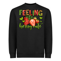 Black feeling berry cute strawberry Heavyweight Sweatshirt - Jasminsmagicworld