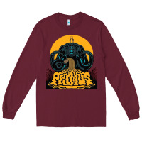 Burgundy PRIMUS Long Sleeve Tee - linhVisuals