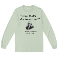 Matcha funny thomas jefferson usa history teacher student gift t shirt Long Sleeve Tee - linhVisuals