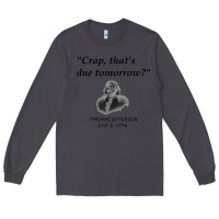 Smoke funny thomas jefferson usa history teacher student gift t shirt Long Sleeve Tee - linhVisuals