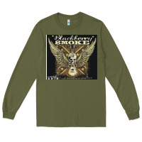 Army Green Blackberry Smoke Long Sleeve Tee - linhVisuals