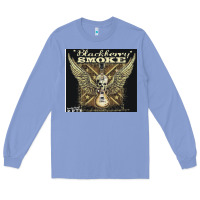 Colony Blue Blackberry Smoke Long Sleeve Tee - linhVisuals