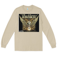 Mushroom Blackberry Smoke Long Sleeve Tee - linhVisuals