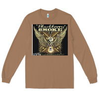 Toasted Coconut Blackberry Smoke Long Sleeve Tee - linhVisuals