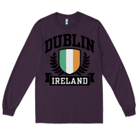 Plum dublin ireland Long Sleeve Tee - linhVisuals