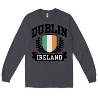 Smoke dublin ireland Long Sleeve Tee - linhVisuals