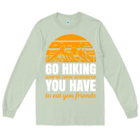 Matcha hiking t  shirt go hiking Long Sleeve Tee - linhVisuals